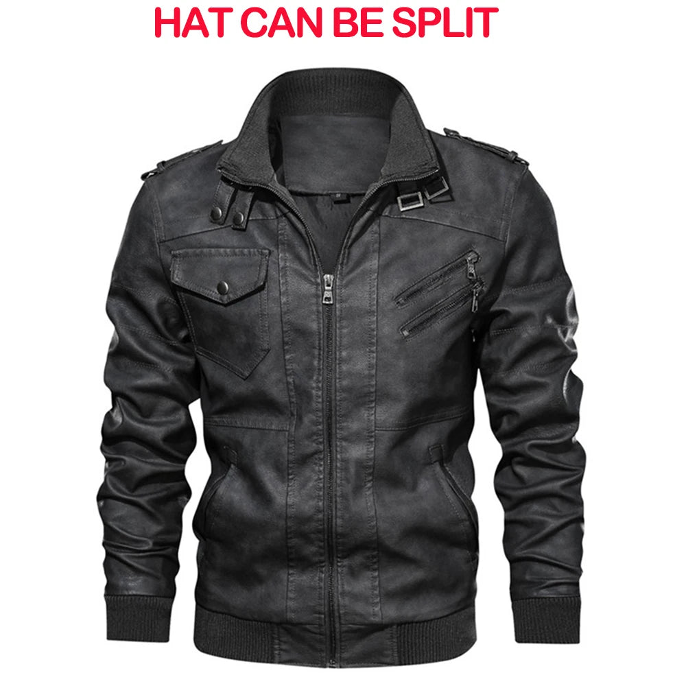 KB Biker Leather Jacket