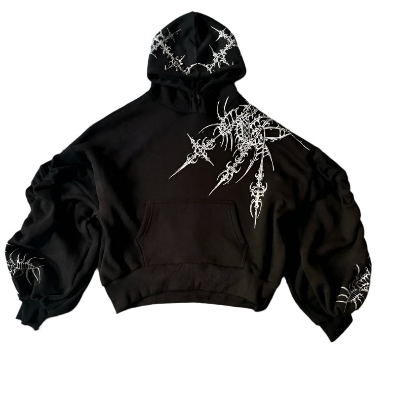 Y2K Harajuku Gothic Hoodie