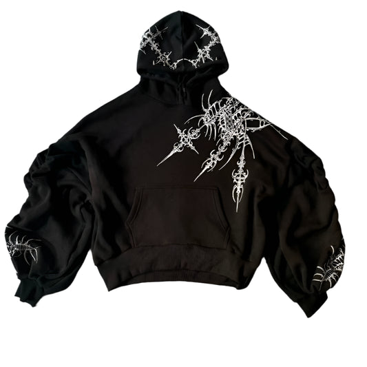 Y2K Harajuku Gothic Hoodie