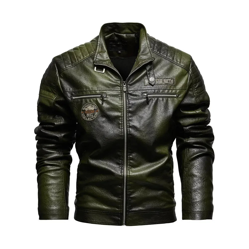 Desginer Ledersturm Jacket