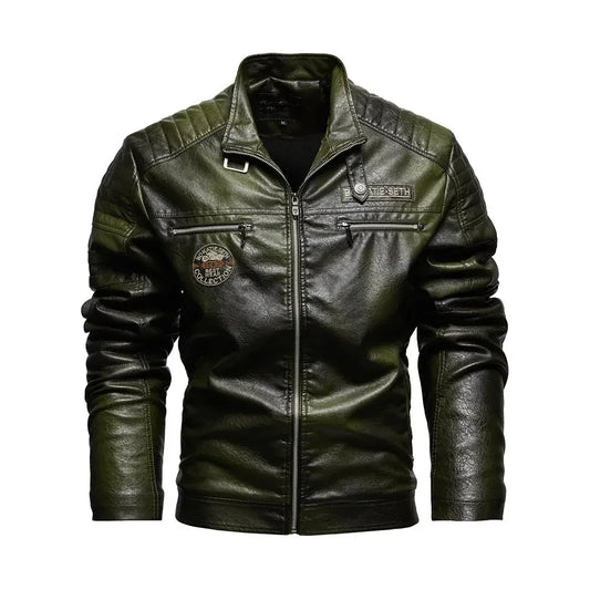 Desginer Ledersturm Jacket