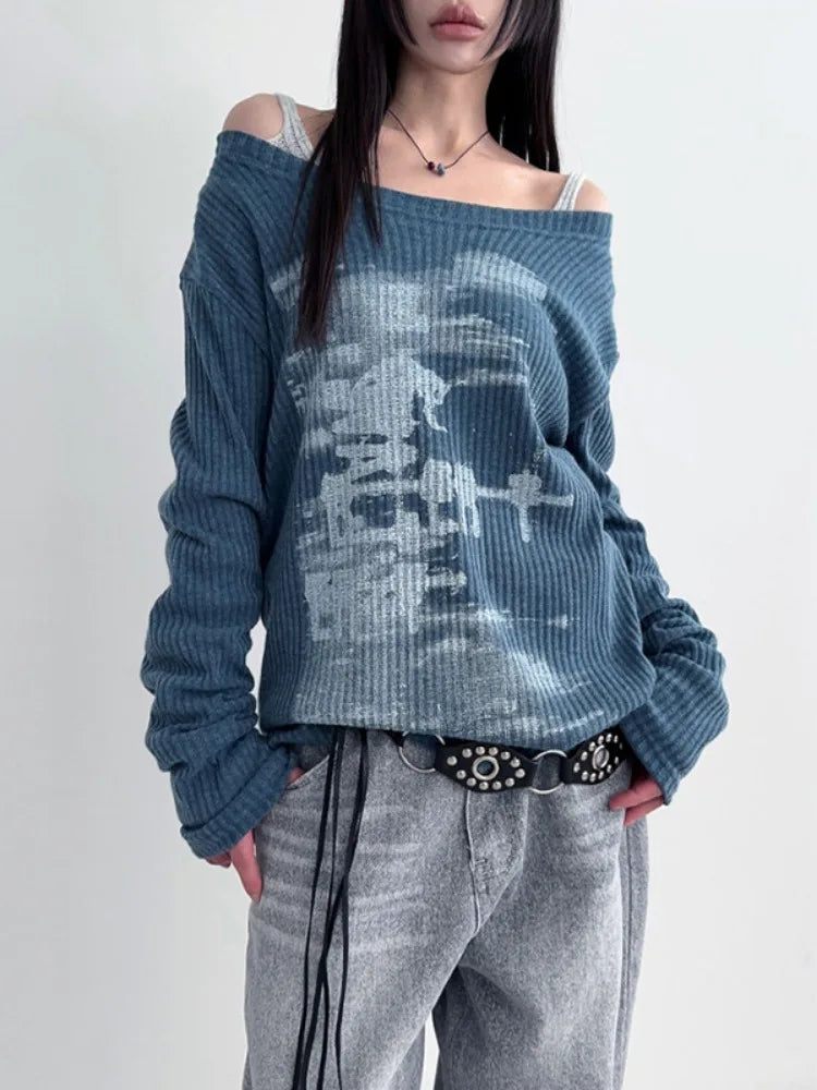 Pennellate d’Inchiostro Sweater