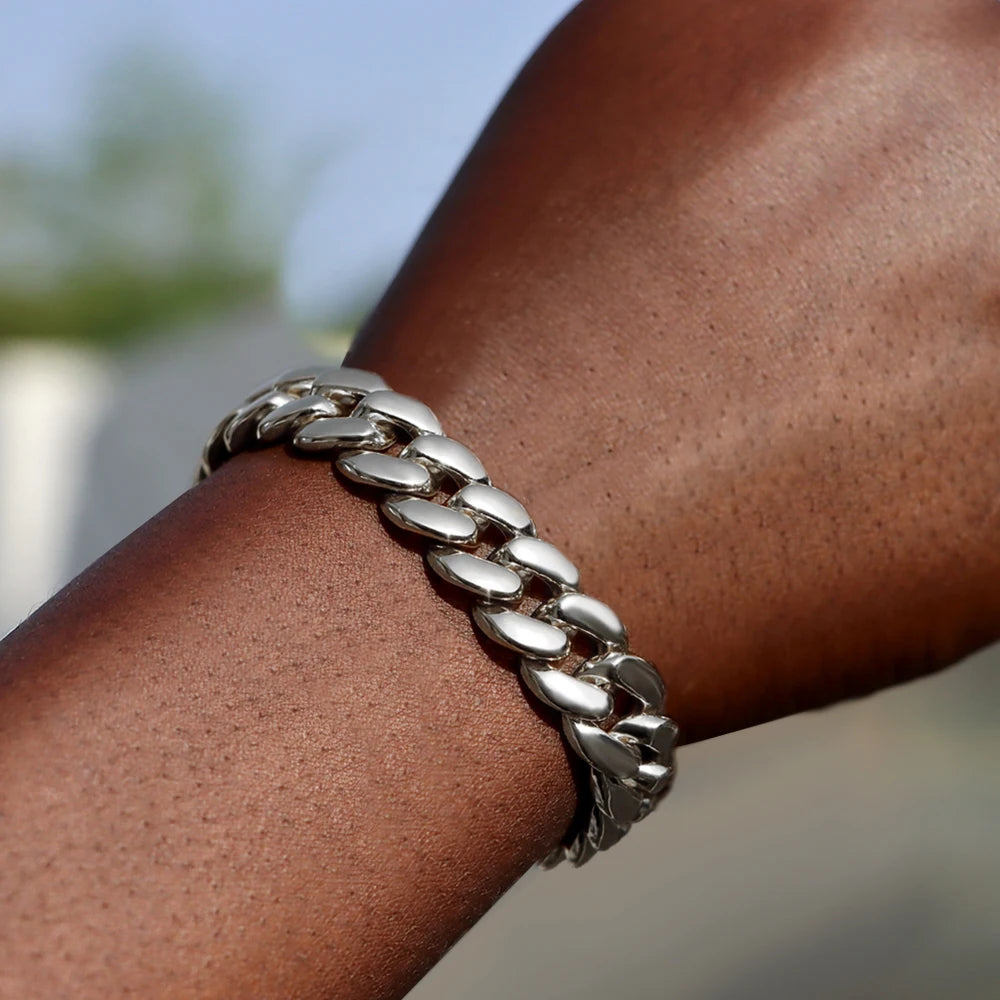 Iced Out Cuban Chain Bracelets