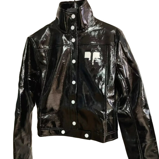 Designer French Reflet de Minuit Bomber Jacket