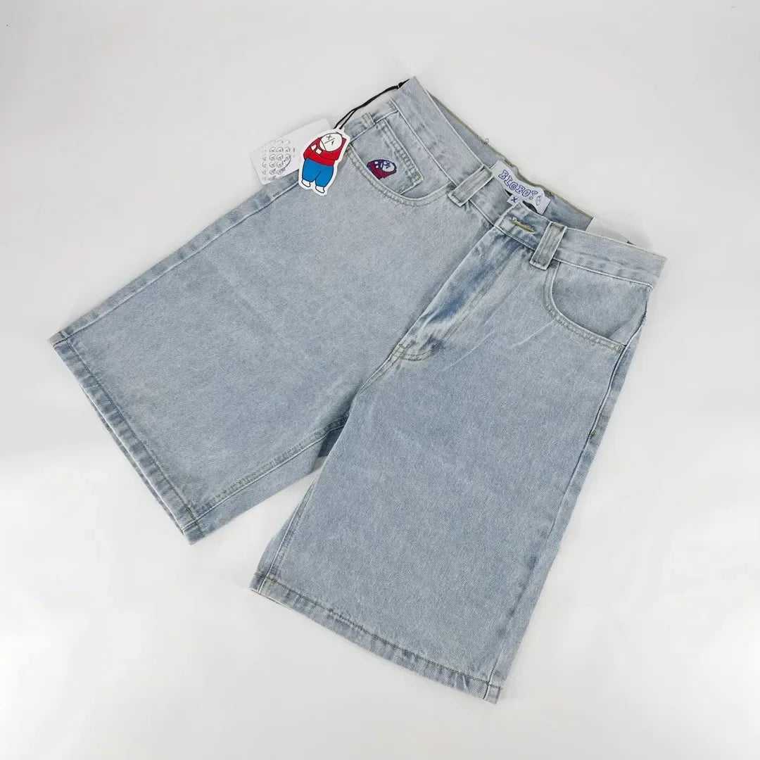 Ripped Y2K Punk Denim Jorts