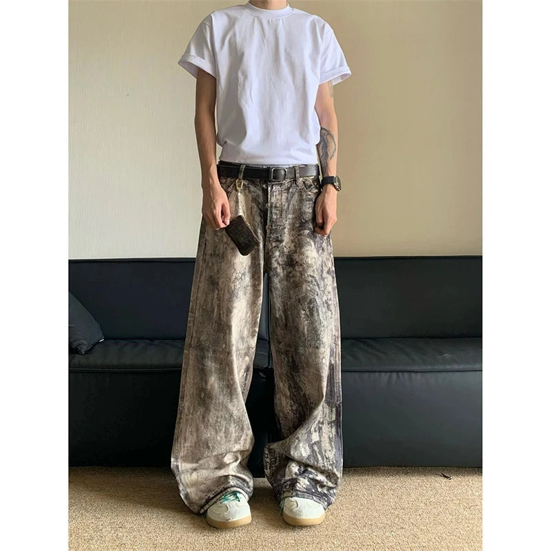 Punk Baggy Denim Trouser