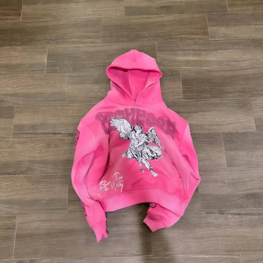 Retro Rock Punk American Hoodie