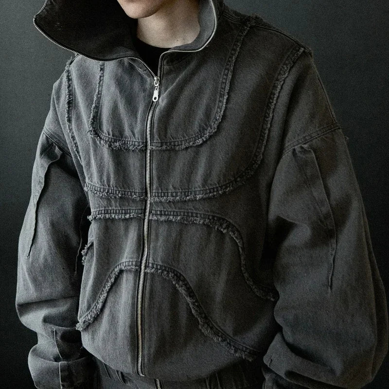 Denim American Hoodie