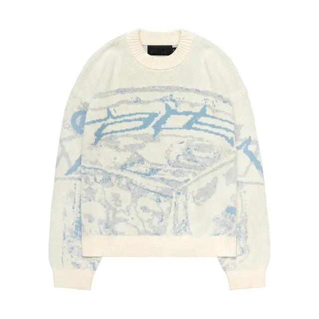 Many Faces Academia Sweater