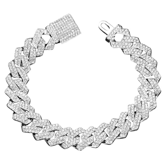 Iced Out Cuban Chain Bracelets