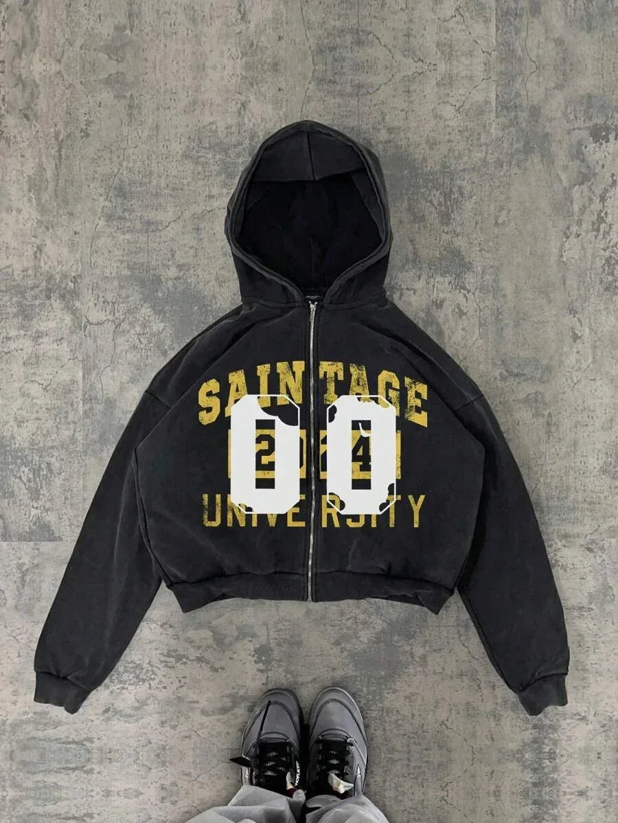 Harajuku Activewear Hoodie
