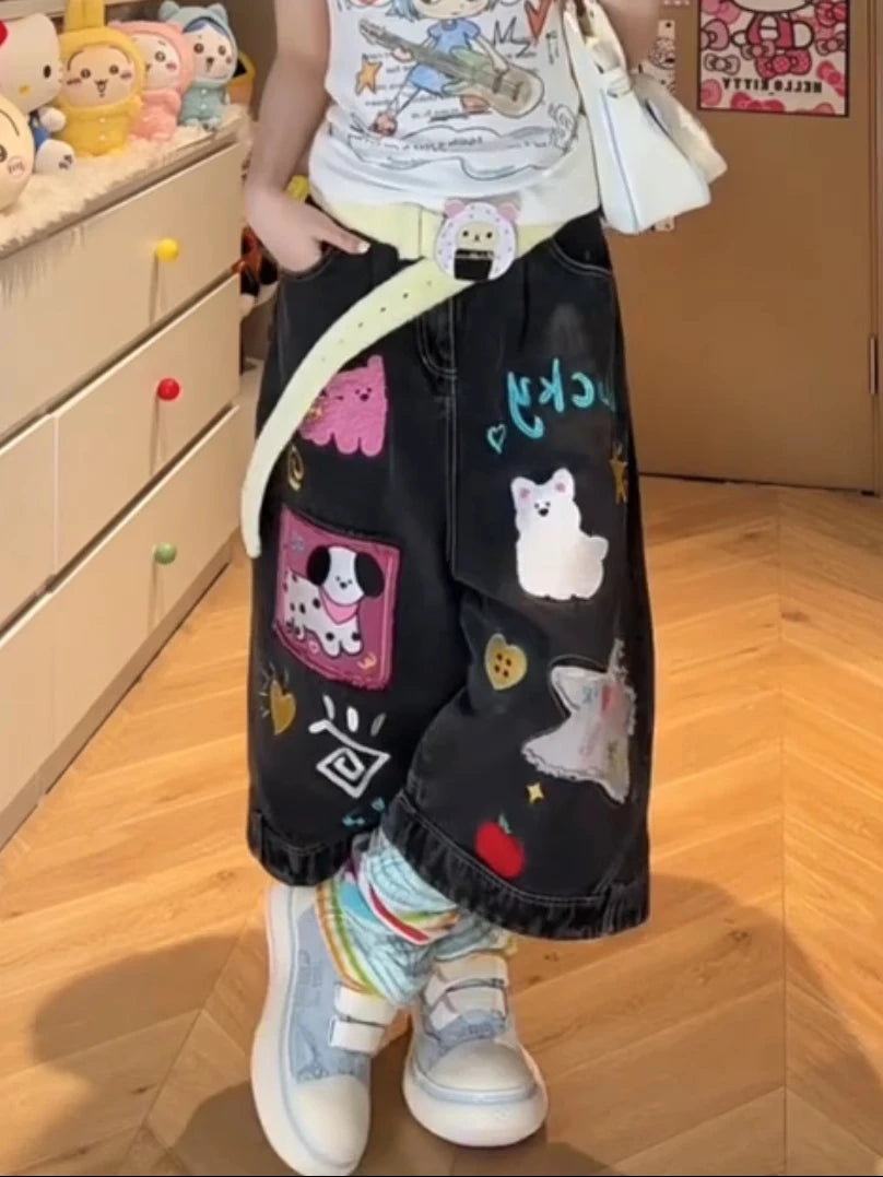 Shoujo Kpop Tide Jorts