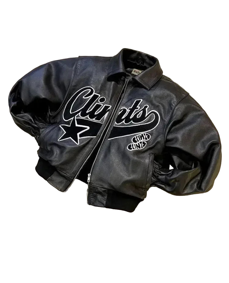Zip Up CLINTS Bomber Jacket