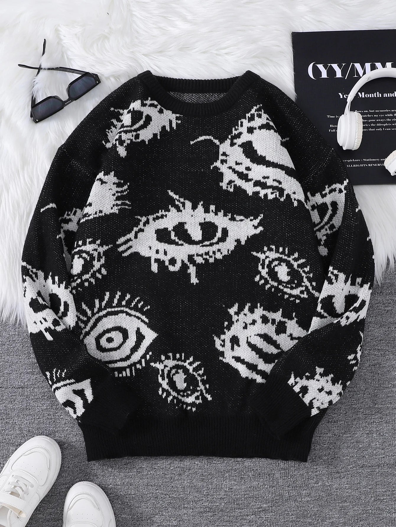 Rapid Eye Pattern Sweater